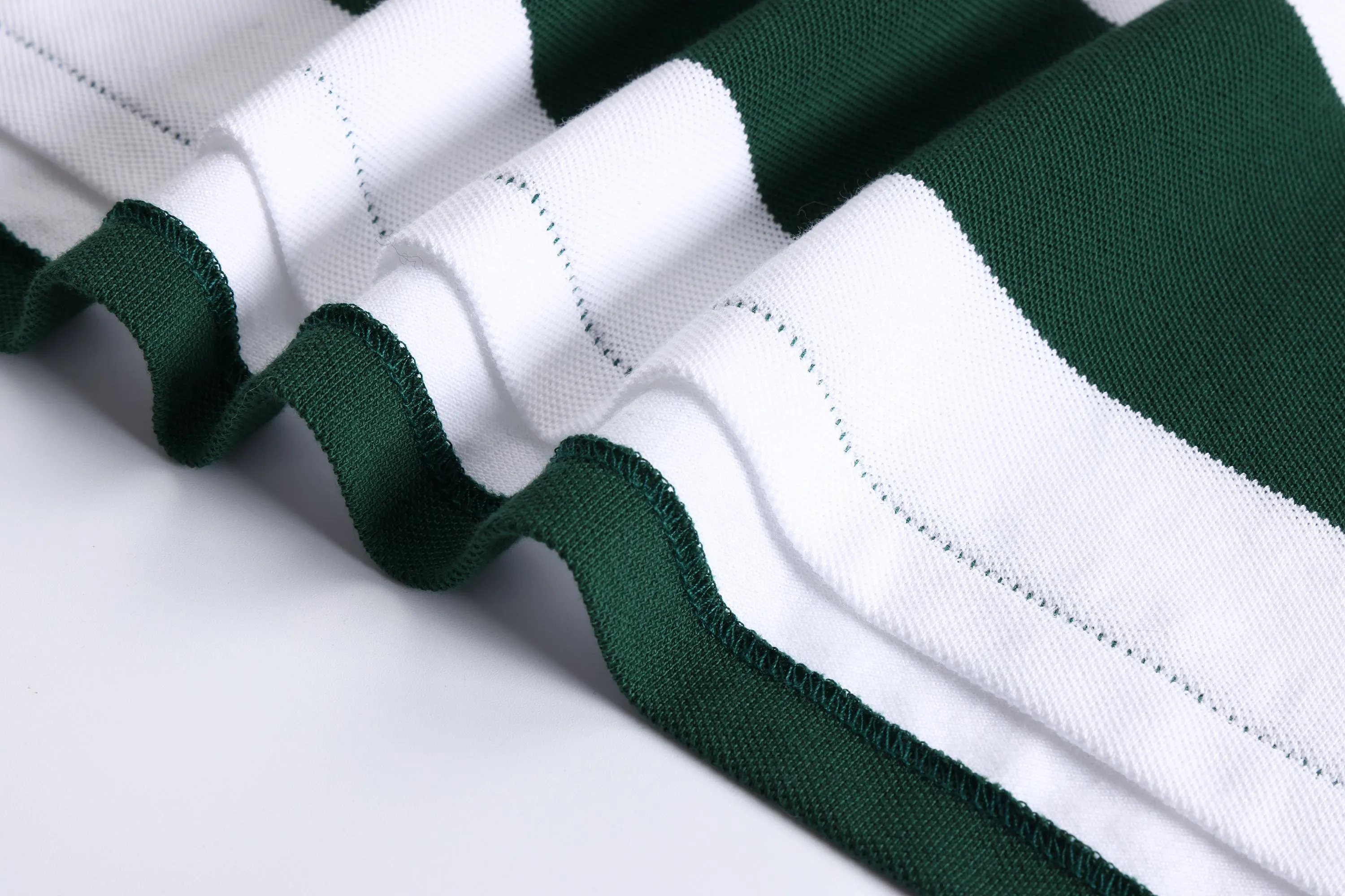 P196 Item No.: 8503 Paul polo small label striped polo shirt short-sleeved (pure cotton) Size: S-XXL